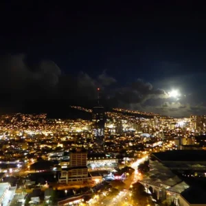 ホノルルの夜景