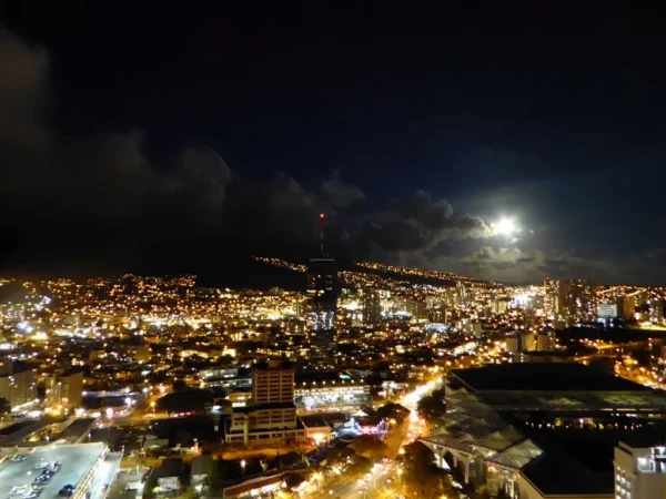 ホノルルの夜景